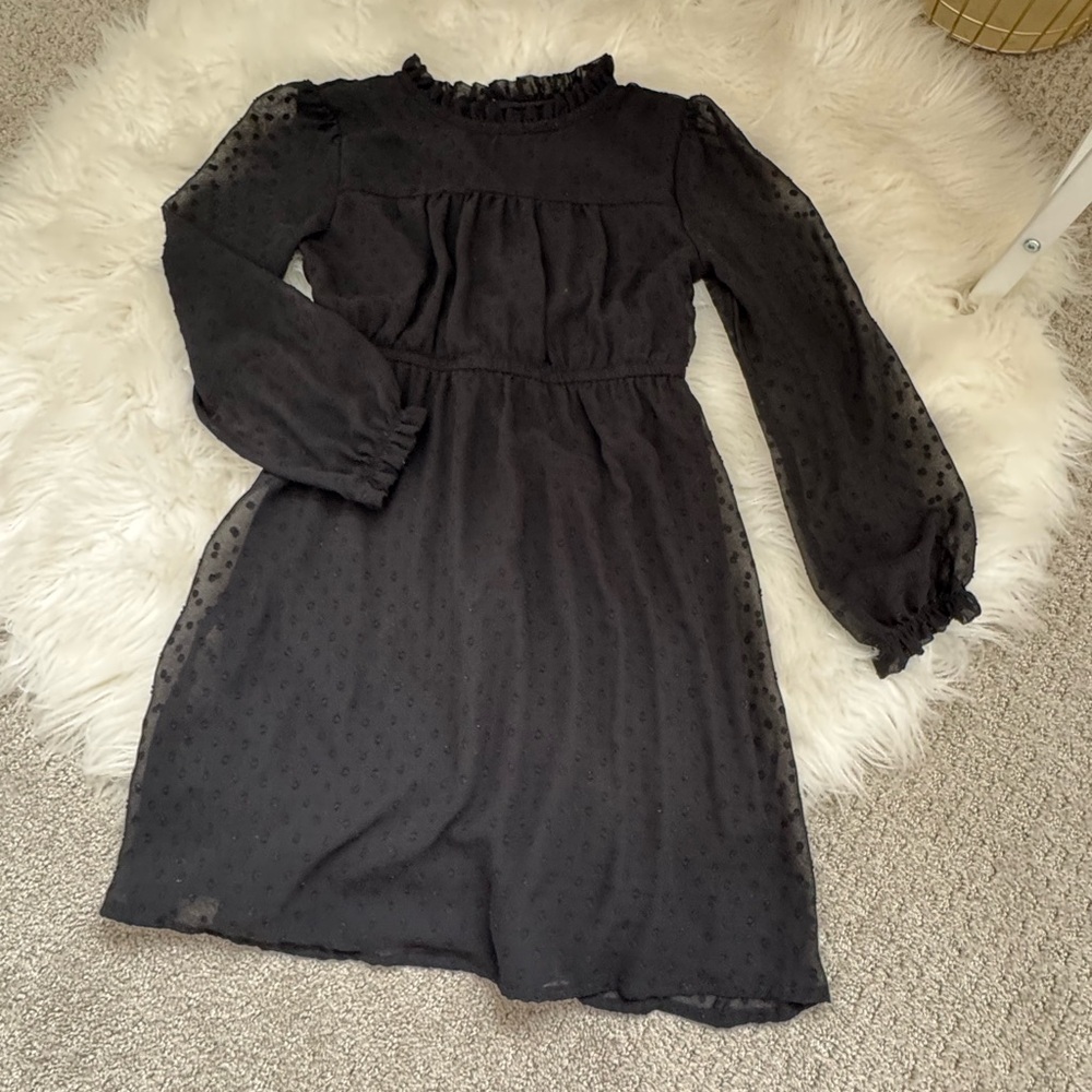 Elegant Black Kids Dress